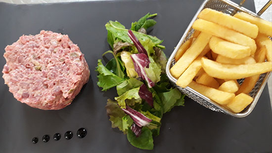 tartare de boeuf